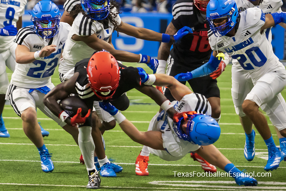 Navy All American Bowl 2025 photos by texasfotballenespanol.com